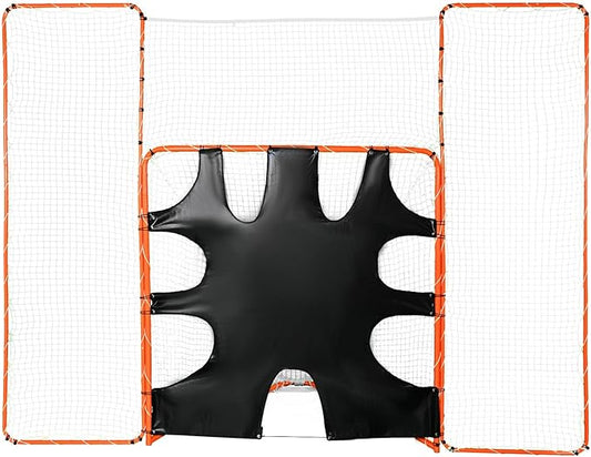 VEVOR Portable Lacrosse Goal - Complete Training Accessory Set with Extended Coverage for Youth and Adults-StrideForce Fitness