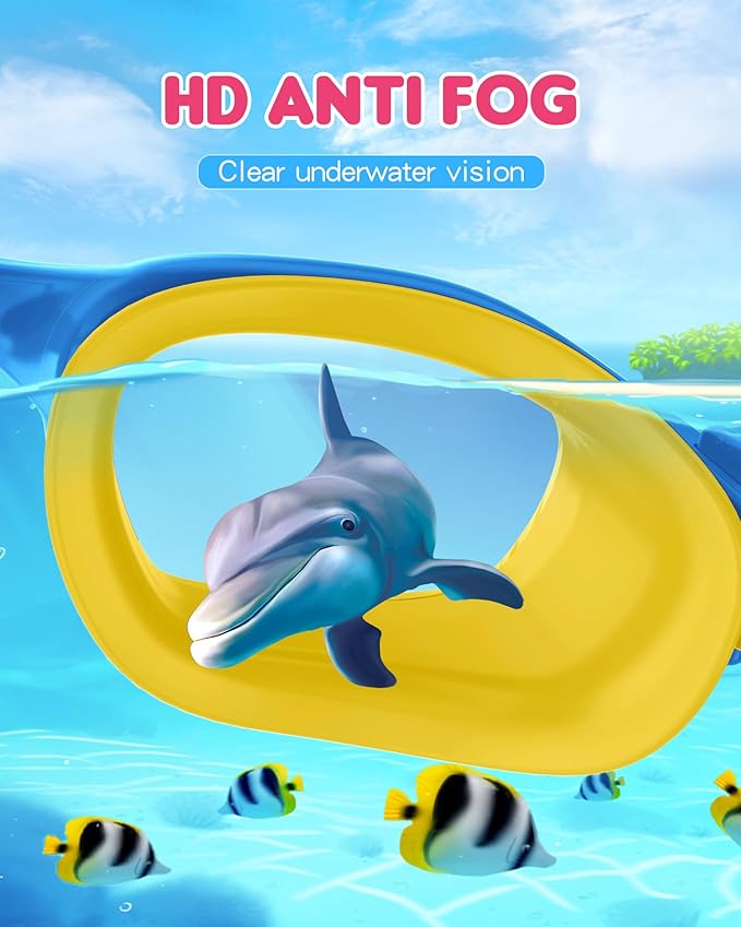 Kids Swim Goggles,Swimming Goggles for Kids 6-14, Anti-Fog UV Protection Pool Glasses for Boys Girls-StrideForce Fitness