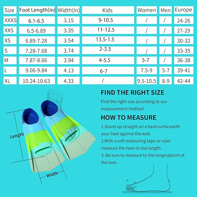 Kids Swim Fins,Short Comfortable Flippers for Lap Swimming and Training for Child,Girls,Boys,Beginners-StrideForce Fitness