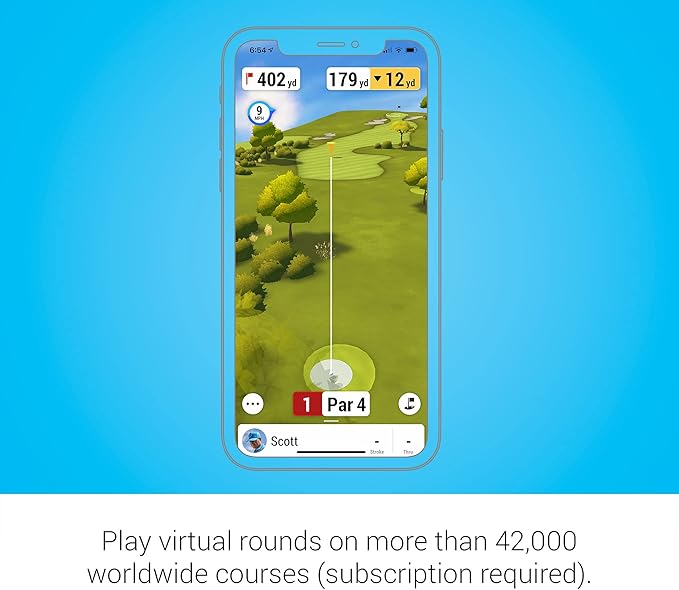 Garmin Approach R10 Portable Golf Launch Monitor | Take Your Game Home or Practice at The Driving Range | Track Metrics, Record Video or Play 43,000+ Courses with Signature Series Power Bundle-StrideForce Fitness