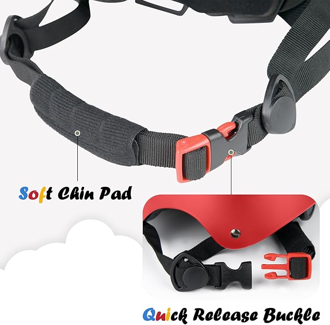 Kids Bike Helmet, Adjustable and Multi-Sport, from Toddler to Youth, 3 Sizes-StrideForce Fitness