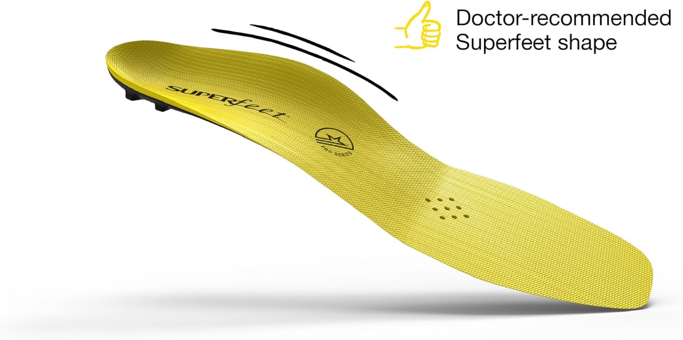 Superfeet Hockey Performance Insoles - Carbon Fiber Inserts for Hockey Skates - Professional Grade-StrideForce Fitness