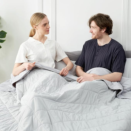 Cozy Bliss Cooling Blanket for Hot Sleepers, Q-Max 0.4 Cooling Comfort King Size, Cold Blankets for Night Sweats Sleeping, Ultra-Cool Lightweight Breathable Summer Blanket for Bed-StrideForce Fitness