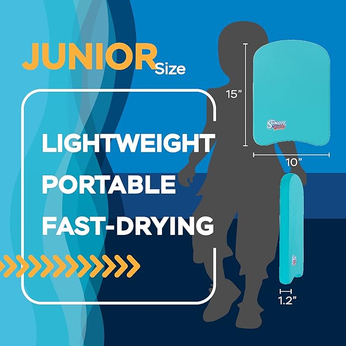 Sunlite Sports Swimming Kickboard - One Size Fits All - A Great Training Aid for Children and Adults-StrideForce Fitness