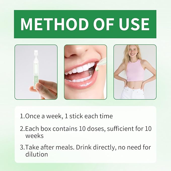 New GLP-1 Supplement Oral Solution, Advanced Diet Drops for Women and Men - Fast and Easy to Use (10 Packs - 1 Box)-StrideForce Fitness