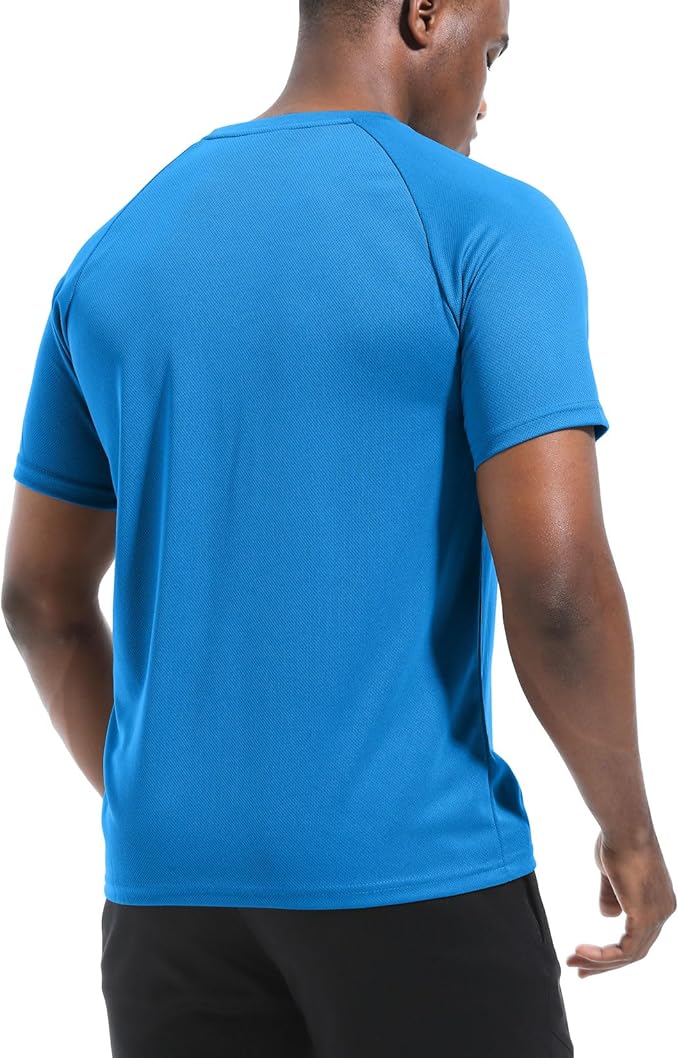 Boyzn 1, 3, 5 or 7 Pack Men's Workout Running Shirts, Dry Fit Moisture Wicking T-Shirt, Gym Athletic Short Sleeve Tee Shirts-StrideForce Fitness