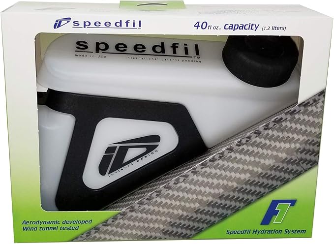 Speedfil F1 Bicycle Water Bottle, Hands-Free Frame Mounted Hydration System with Refill Port-StrideForce Fitness