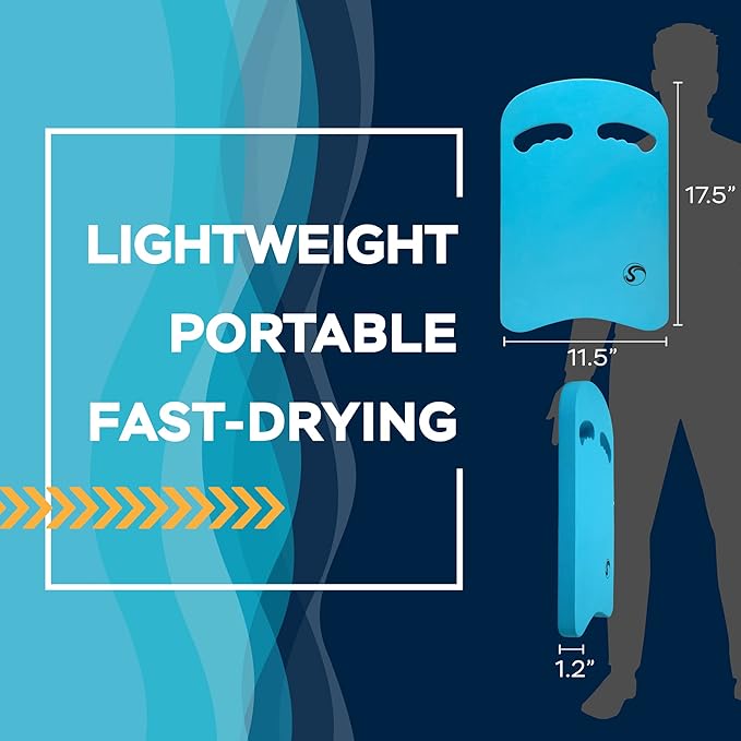 Sunlite Sports Swimming Kickboard - One Size Fits All - A Great Training Aid for Children and Adults-StrideForce Fitness