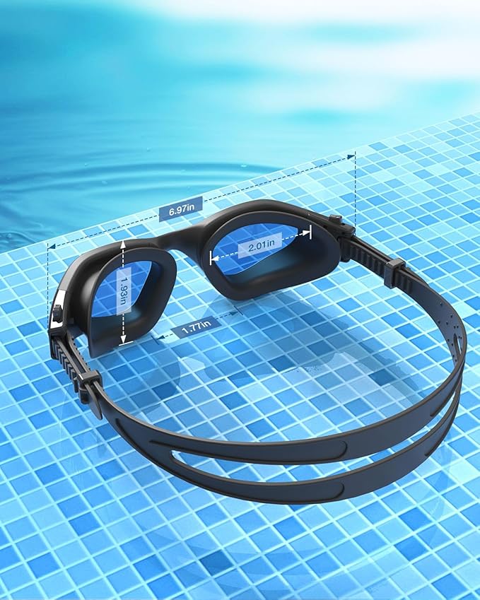 ZIONOR Swim Goggles, G1 SE Swimming Goggles Anti-fog for Adult Men Women-StrideForce Fitness