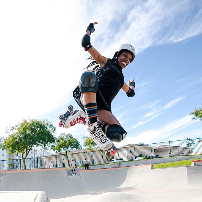 Triple Eight Certified Sweatsaver Helmet for Skateboarding, BMX, Roller Derby, Roller Skating, Inline Skating, Scooter and Bike-StrideForce Fitness