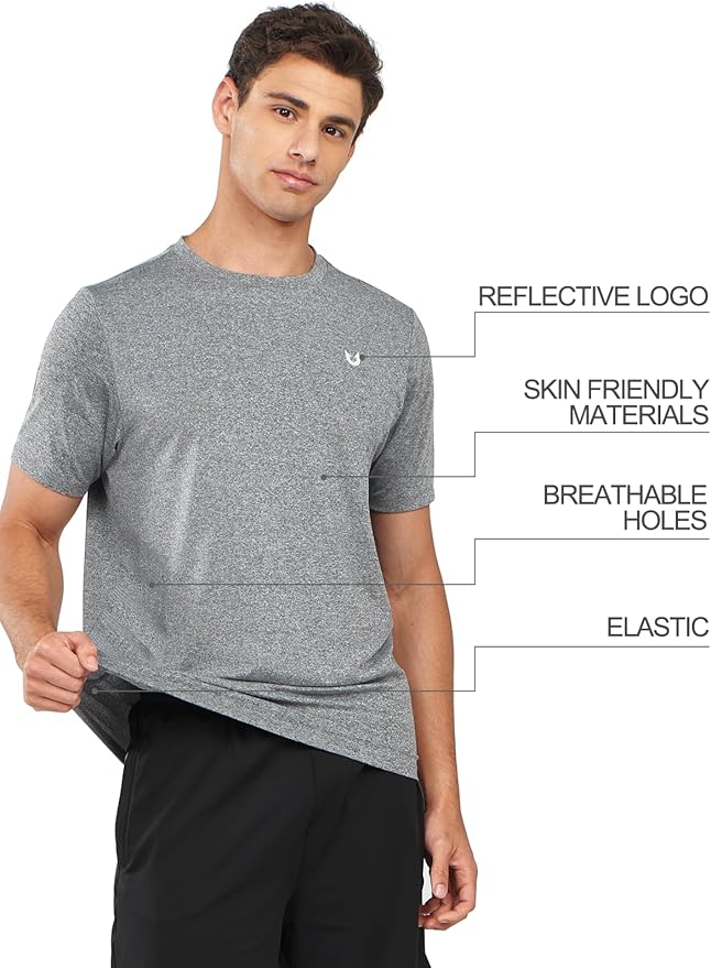 NORTHYARD Breathable 2.0™ Men's Athletic Workout T-Shirt-StrideForce Fitness