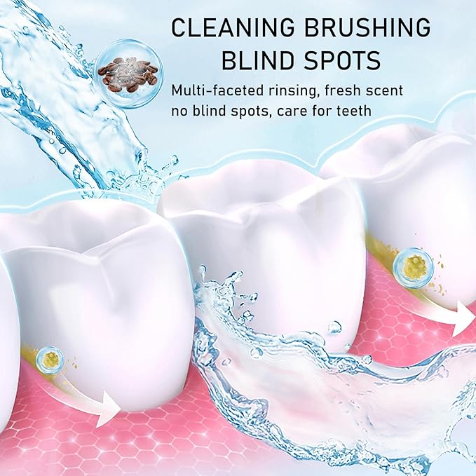 Mini Mouthwash Travel Size,Coffee Flavor Portable Individual Travel Mouth Wash for Fresh Breath, Refreshing Long Lasting Gentle Oral Care Mouthwash Packs(Pack of 20)