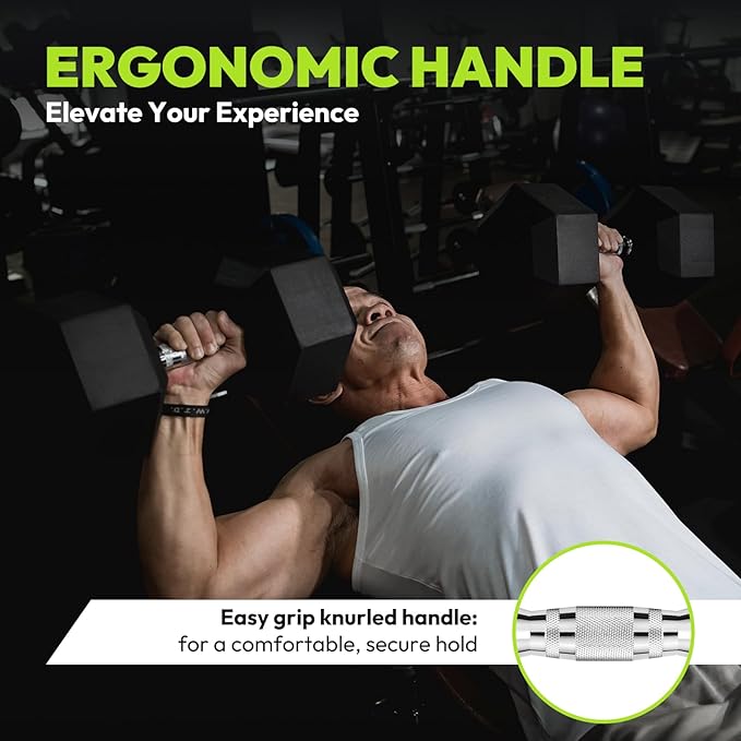 Hex Dumbbell Set, 45-400 lb Set Rubber Encased Exercise & Fitness Dumbbells, Weights Dumbbells Set, Hand Weight for Strength Training-StrideForce Fitness