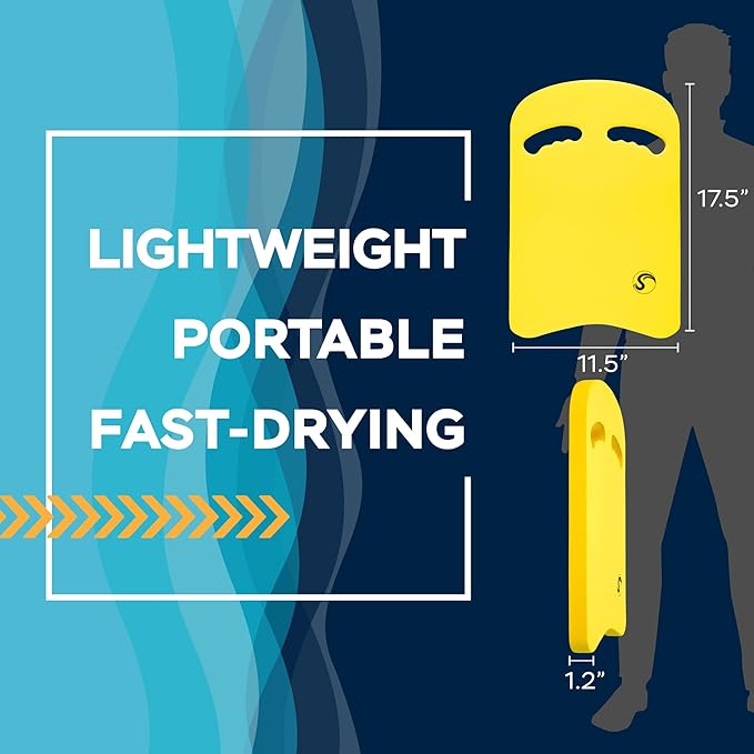 Sunlite Sports Swimming Kickboard - One Size Fits All - A Great Training Aid for Children and Adults-StrideForce Fitness