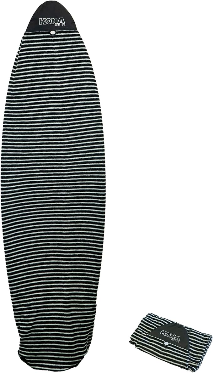 Surfboard Stretch Sox Shortboard and Longboard Board Sock Cover, 5-10ft Surf, 10ft 8in - 11ft 8in SUP-StrideForce Fitness