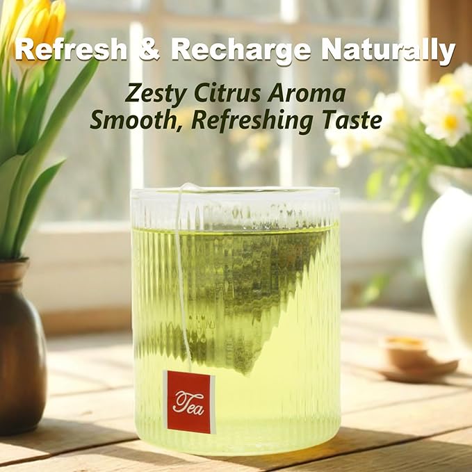 TEARELAE - Lemongrass Tea Bags, 40 Count - Premium Natural Lemon Grass Herbal Tea Bags - Non-GMO - Caffeine-free - Support Healthy Digestion-StrideForce Fitness