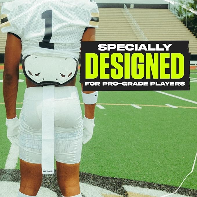 Streamer Football Towel, Sports Towel with Hook and Loop Fastener to Clean Football Visor and Gloves (Navy, Adult)-StrideForce Fitness