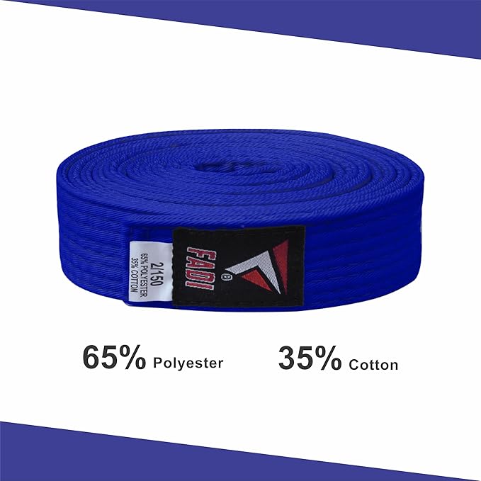 Martial Arts Belt for Karate, Judo, Aikido and Taekwondo - Durable Cotton-Polyester Blend for Adults and Kids-StrideForce Fitness