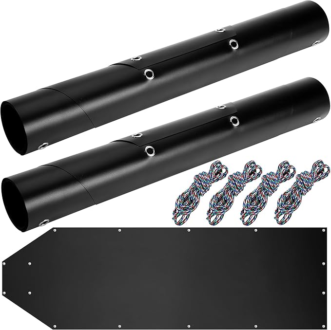 Tlswshsy 2pcs Deer Drag Sleds-Multi-Purpose Utility Sled for Hauling Ice Fishing Supplies, Fire Wood, Duck Hunting, Fishing Gear and Accessories-StrideForce Fitness