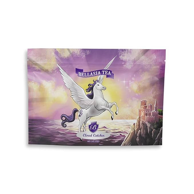 Bellasia Tea Could Catcher for Kids Using Real Fruit Pieces - Caffeine Free Herbal Tea Blend with Real Ingredients & Balanced Flavor- Add Loose Leaf Tea to Your Child’s Routine for A Fun & Tasty Drink. 20-25 Cups-StrideForce Fitness