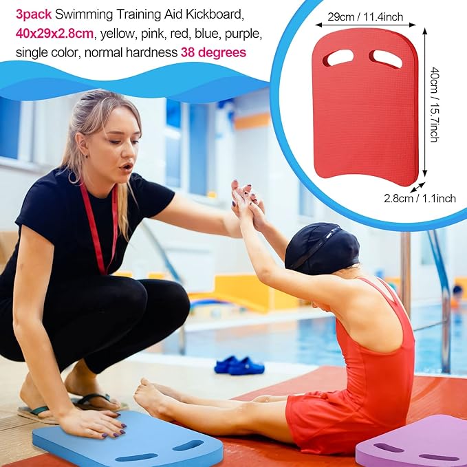 Sosation Swimming Kickboard Kids Swimming Training Kickboard Pool Swim Board for Kids Swimming Beginner Exercise-StrideForce Fitness