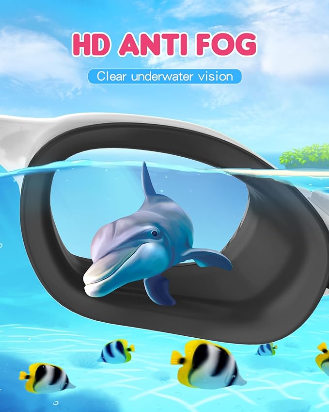 Kids Swim Goggles,Swimming Goggles for Kids 6-14, Anti-Fog UV Protection Pool Glasses for Boys Girls-StrideForce Fitness