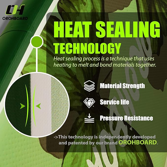 10’6/11’6 Inflatable Stand Up Paddle Board with Premium Paddleboards Accessories, Wide Stable Designed SUP Paddleboard for Adults & Youth.-StrideForce Fitness