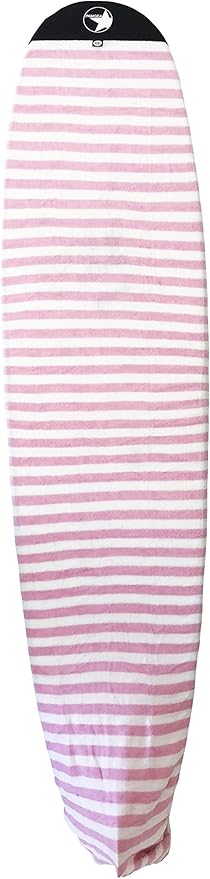 Surf Squared Surfboard Sock Cover and Paddleboard Cover - Lightweight Stretch Protective Surfboard Bag - Surfing Accessories - Shortboard, Longboard, Hybrid, Wakesurf, Standup Paddleboard SUP-StrideForce Fitness