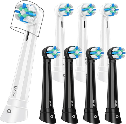 iO Replacement Heads Compatible with Oral B iO 2/3/4/5/6/7/8/9/10 Series Electric Toothbrush,IO Toothbrush Heads Compatible with Oral B iO,Medium-Hard bristles Care for Your Teeth