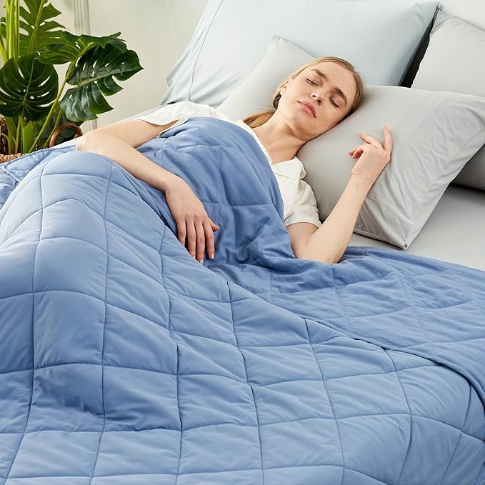 Cozy Bliss Cooling Blanket for Hot Sleepers, Q-Max 0.4 Cooling Comfort King Size, Cold Blankets for Night Sweats Sleeping, Ultra-Cool Lightweight Breathable Summer Blanket for Bed-StrideForce Fitness