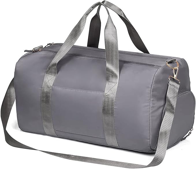 MABROUC Duffle Bag For Women, Sports Duffel Bag for Gym with Wet Pocket & Shoe Compartment, Overnight Weekender Travel Bag-StrideForce Fitness