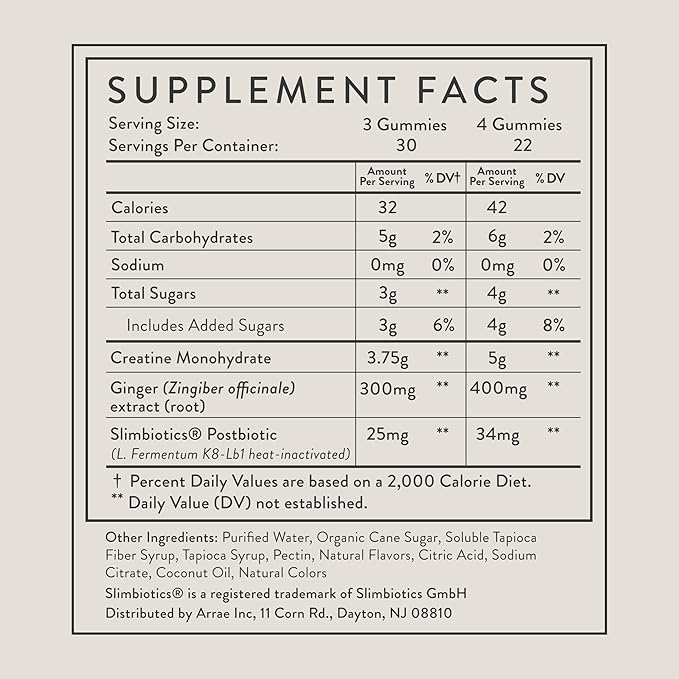 Arrae Tone Gummies – Creatine Monohydrate 5g for Women – Support Lean Muscle, Strength & Recovery – Hormone-Friendly Muscle Toning Supplement – Mixed Berry Flavor – 90 Count-StrideForce Fitness