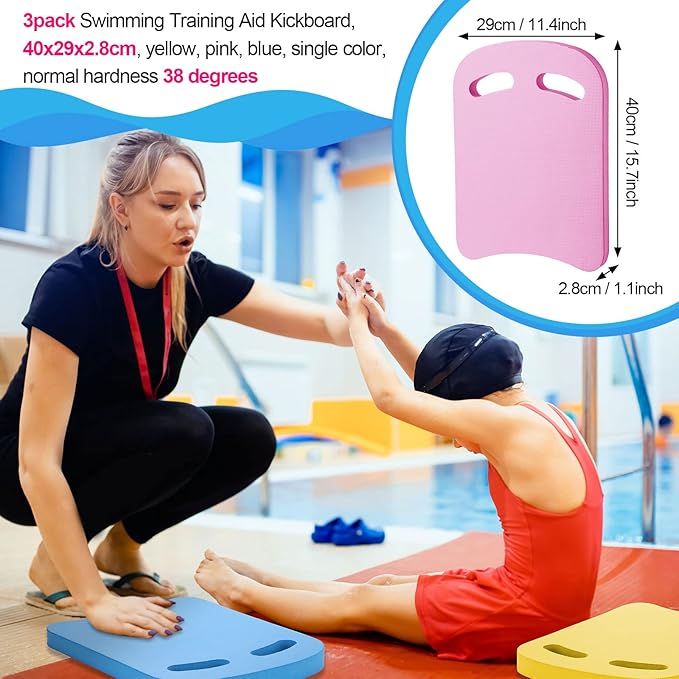 Sosation Swimming Kickboard Kids Swimming Training Kickboard Pool Swim Board for Kids Swimming Beginner Exercise-StrideForce Fitness