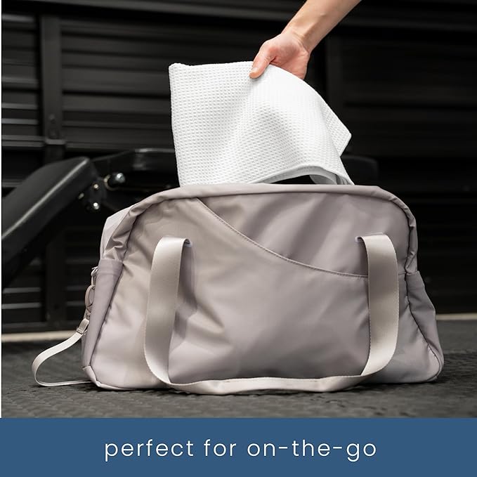 S&T INC. Microfiber Gym Towels, Yoga Towel for Home and Gym Bag, 16 Inch x 27 Inch, 6 Pack-StrideForce Fitness