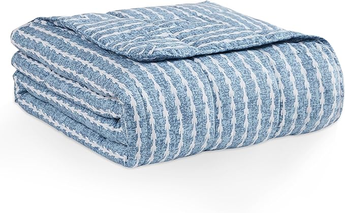 L'AGRATY Weighted Blanket - 60"x80" 15lbs Cooling Breathable Heavy Blanket Microfiber Material with Glass Beads for Adult All-Season Summer Fall Winter Soft Thick Comfort-StrideForce Fitness