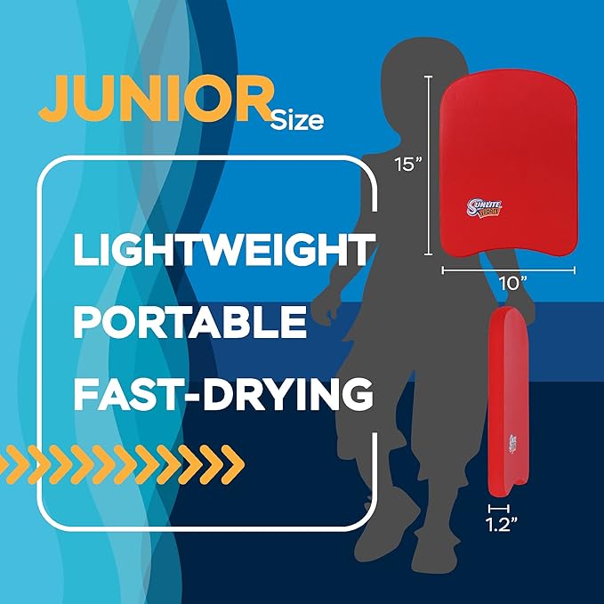 Sunlite Sports Swimming Kickboard - One Size Fits All - A Great Training Aid for Children and Adults-StrideForce Fitness