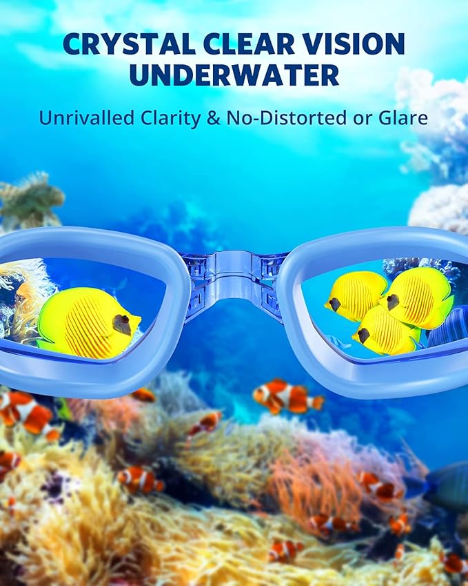 Aegend Swim Goggles, Swimming Goggles No Leaking Full Protection Adult Men Women Youth-StrideForce Fitness
