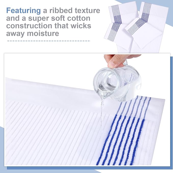 Mixweer Caddy Golf Towel 22" x 42" Large Caddy Towel Camping Sport Towels Cotton Soft Towels for Man Golf Lovers-StrideForce Fitness