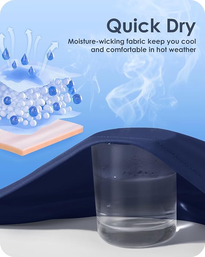 Boladeci Men's Swim Shirt Short Sleeve UPF 50+ Sun Protection SPF UV Moisture Wicking Lightweight Quick Dry Rash Guard-StrideForce Fitness