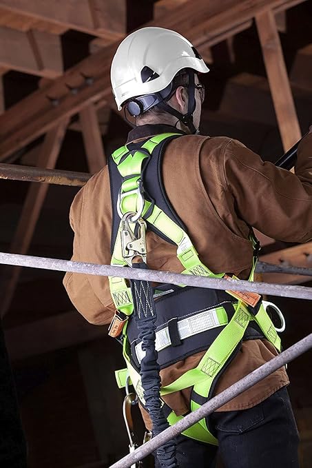 Jackson Safety CH300 Climbing-Style Hard Hat - Non-Vented Construction Helmet with Chin Cup - ANSI Z89.1 & OSHA Compliant - (Multiple Colors)-StrideForce Fitness