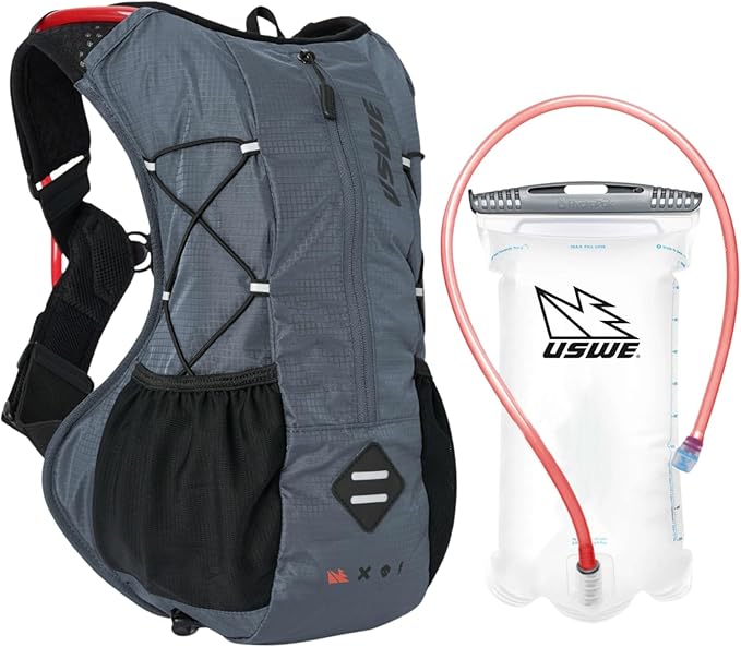 USWE Outlander XC Hydration Pack, Running, Hiking Hydration Backpack with Water Bladder (1.5L/50oz), Hydropack for Men & Women, Backpack Gear & Equipment for Cycling, MTB-StrideForce Fitness