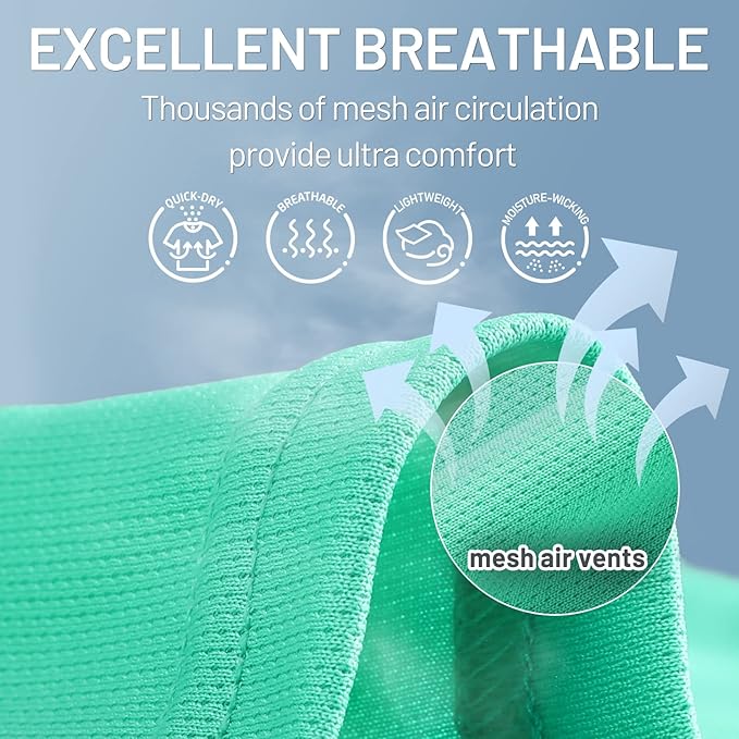 MIER Men's Quick Dry Workout Shirts Moisture Wicking Running Athletic Performance T-Shirts Recycled Polyester Top Tee-StrideForce Fitness