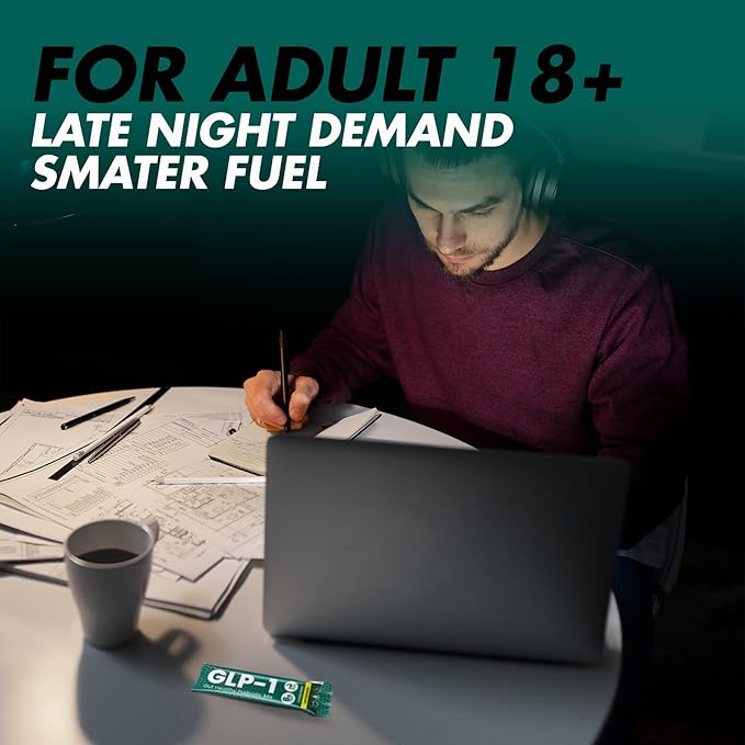 GLP-1 Supplement 6g Fiber - with Chromium & Glucomannan Booster Drink Mix with 45 Servings (6 Weeks Supply) to Reduced Appetite and Cravings & Metabolic Support Formula - Lemonade Flavor-StrideForce Fitness