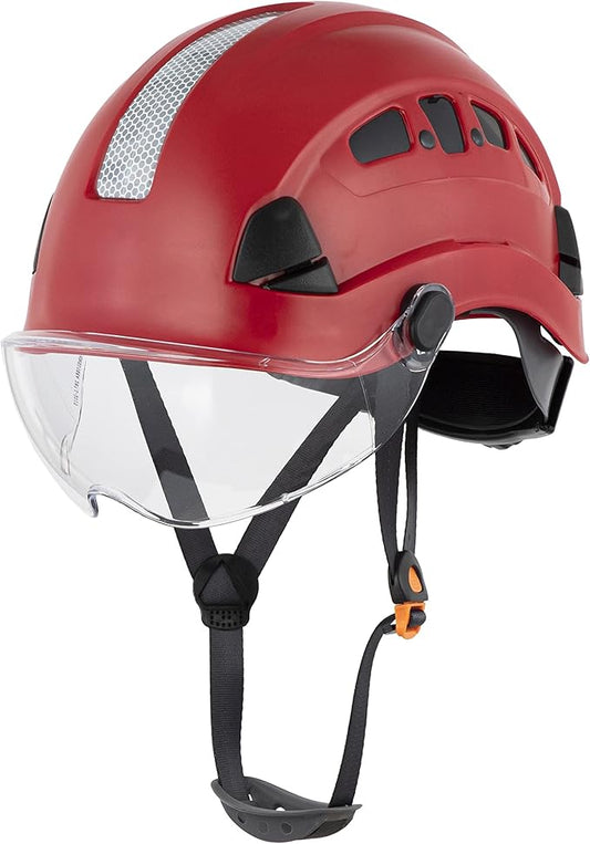 Defender Safety H1 Safety Helmet Hard Hat with Visor ANSI Z89.1-StrideForce Fitness