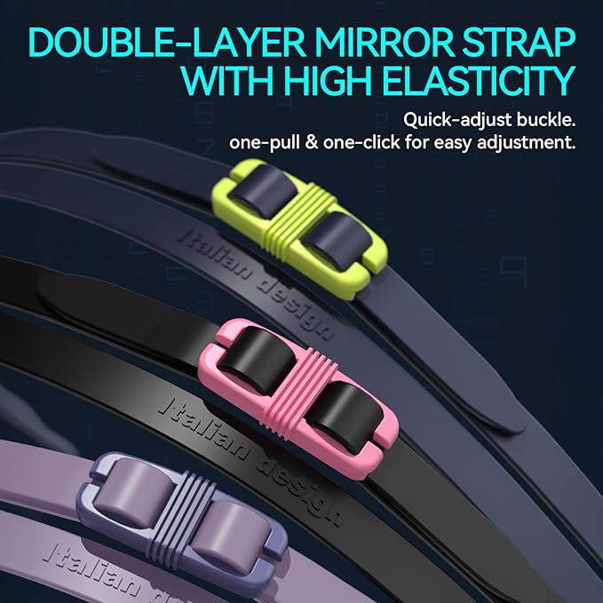 Unisex Swipe Swimming Goggles for Men & Women Anti-Fog,UV Technology Dual Strap No Leakage swim goggles-StrideForce Fitness