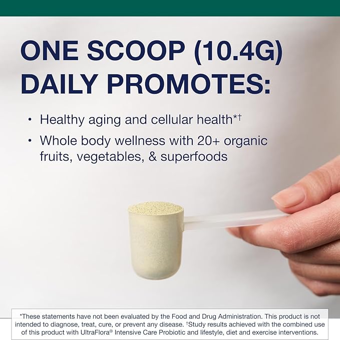 Metagenics PhytoMulti Superfoods - Organic Fruit & Vegetable Superfood Powder Blend - for Overall Wellness & Immune System Support - Tropical Fruit Flavor - 29 Servings - 10.58 Oz-StrideForce Fitness