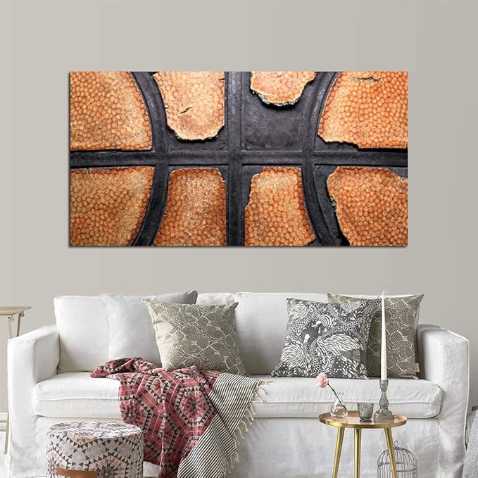 Sport Basketball Canvas Wall Art - Inspirational Basketball Wall Art - Sport Canvas Artwork Picture Print Framed for Home Office Farm Kids Boys Room Wall Decor-20 x40-StrideForce Fitness