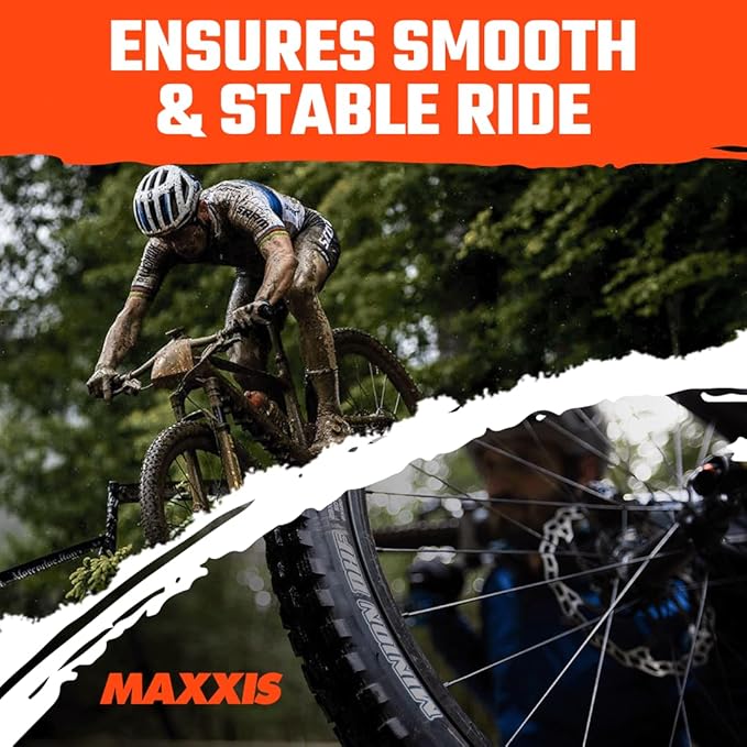 MAXXIS High Roller II Mountain Bike Tire - 26" 27.5" & 29" - Bundle with Cycle Crew Tire Lever-StrideForce Fitness