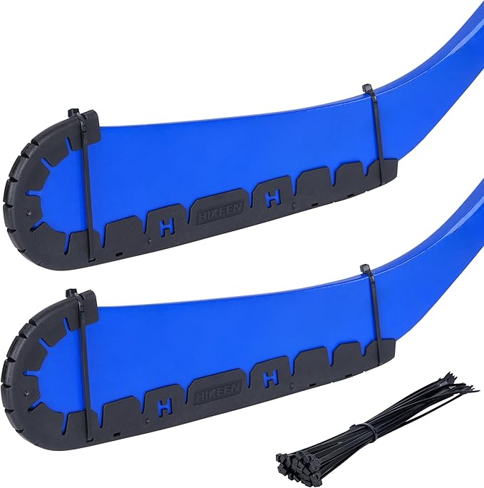Hikeen Stick Blade Protector with 25 Wrap Ties,Wear-Resistant Hockey Blade Guard for Off Ice Training, Street Hockey, Universal Ice Hockey Traning Fit Kids, Intermediate, Senior Sticks-StrideForce Fitness