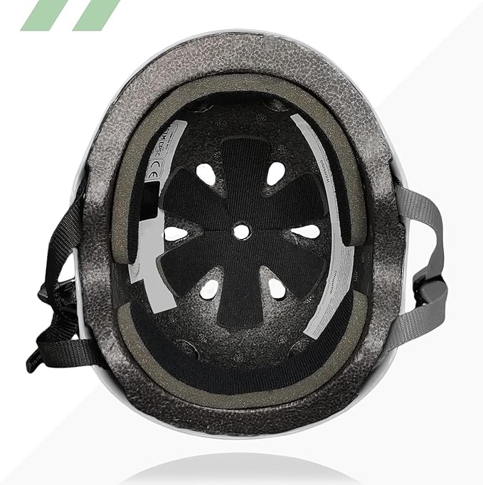 80SIX Triple Certified Multisport Helmet - Ideal for Bike, Scooter, Skateboard, Roller Skate and Inline Skate-StrideForce Fitness